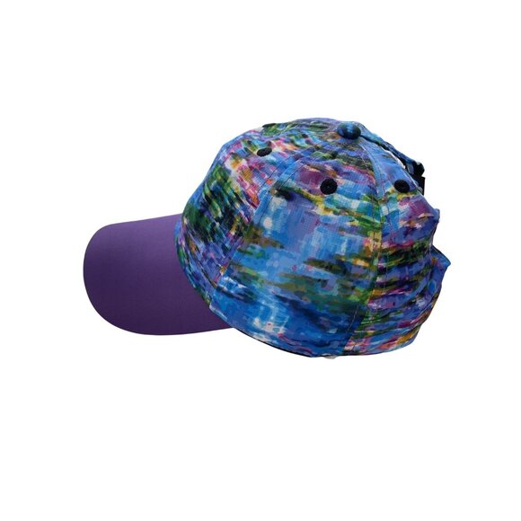 Glove It Waterfall Caps One Size Adjustable Criss Cross Straps Blue Poly Golf - Picture 2 of 7